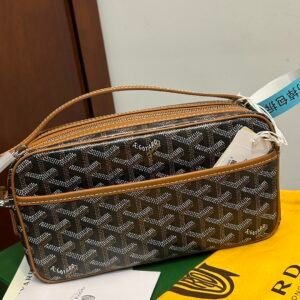 Camera Crossbody  (11 Colours) – Classic Geometric Pattern